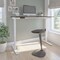 Bestar Bestar Viva 60W x 30D Electric Standing Desk in black 19867-000018 - alternate 9